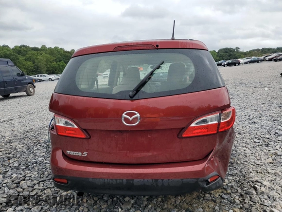 2012 Mazda 5 Sport with VIN JM1CW2BL4C0128082, listed as a Copart auction lot 67080914 with Not Provided miles and Salvage Title. Bid and sale history available at DreamBid. Image 6.