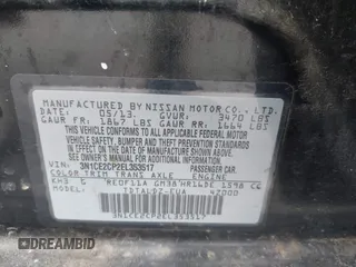 2014 Nissan Note S Plus z VIN 3N1CE2CP2EL353517, wystawiony jako IAAI lot #41961461 z przebiegiem 157 323 mil mil oraz . Historia ofert i sprzedaży dostępna na DreamBid. Obrazek 9.