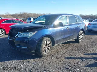 2016 Acura MDX w/Tech with VIN 5FRYD3H44GB002263, listed as a IAAI auction lot 40974640 with 121,777 mi miles. Bid and sale history available at carsss.com. Image 17.