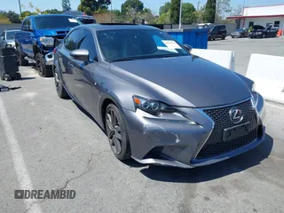 2015 Lexus IS 250 z VIN JTHBF1D21F5055589, wystawiony jako IAAI lot #39175466 z przebiegiem 98 955 mil mil oraz . Historia ofert i sprzedaży dostępna na DreamBid. Obrazek 1.