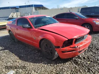 2009 Ford Mustang with VIN 1ZVHT80N795126860, listed as a Copart auction lot 45681495 with 180,577 mi miles and Salvage Title. Bid and sale history available at carsss.com. Image 4.