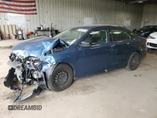 2015 Volkswagen Jetta S with VIN 3VW2K7AJ1FM414023, listed as a Copart auction lot 60473115 with 129,374 mi miles and Non repairable. Bid and sale history available at DreamBid. Image 1.