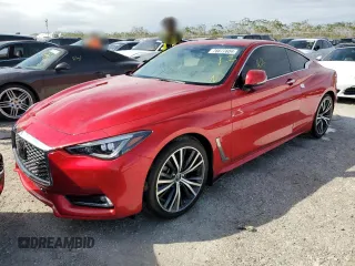 2022 Infiniti Q60 Luxe with VIN JN1EV7KK9NM600727, listed as a Copart auction lot 45541435 with Not Provided miles and Non Repairable. Bid and sale history available at carsss.com. Image 1.