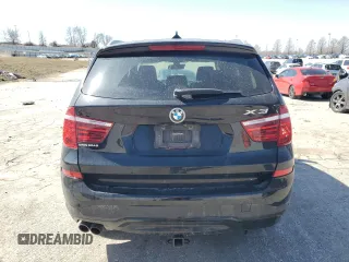 2016 BMW X3 xDrive28i with VIN 5UXWX9C50G0D69504, listed as a Copart auction lot 48207305 with 116,784 mi miles and Salvage Title. Bid and sale history available at DreamBid. Image 6.