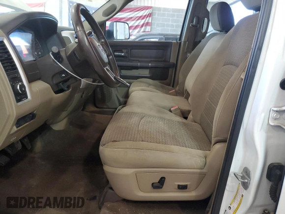 2012 Ram 2500 SLT with VIN 3C6TD5DT5CG112948, listed as a Copart auction lot 68581694 with 207,960 mi miles and Salvage title. Bid and sale history available at DreamBid. Image 7.