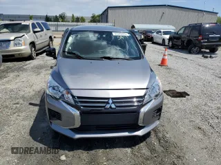 2023 Mitsubishi Mirage ES z VIN ML32FUFJ0PHF03852, wystawiony jako Copart lot #55585925 z przebiegiem 77 504 mil mil oraz Szkoda całkowita • Salvage title. Historia ofert i sprzedaży dostępna na DreamBid. Obrazek 5.