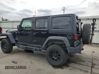 2013 Jeep Wrangler Unlimited Sport with VIN 1C4BJWDG0DL560265, listed as a Copart auction lot 58444045 with 111,354 mi miles and Salvage title. Bid and sale history available at DreamBid. Image 2.