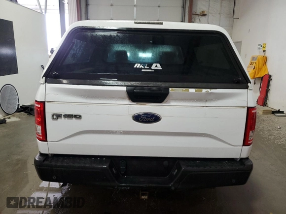 2017 Ford F-150 XL with VIN 1FTEX1C88HKD34074, listed as a Copart auction lot 52376215 with 152,837 mi miles and Clean Title. Bid and sale history available at carsss.com. Image 6.