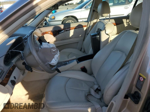 2004 Mercedes-Benz E 500 with VIN WDBUH83J74X163916, listed as a Copart auction lot 48191505 with 133,813 mi miles and Salvage Title. Bid and sale history available at carsss.com. Image 7.