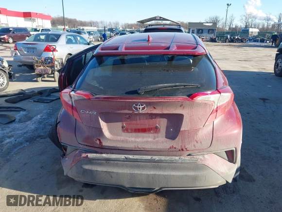 2018 Toyota C-HR XLE with VIN NMTKHMBX6JR055262, listed as a IAAI auction lot 41338914 with 72,501 mi miles and . Bid and sale history available at DreamBid. Image 17.