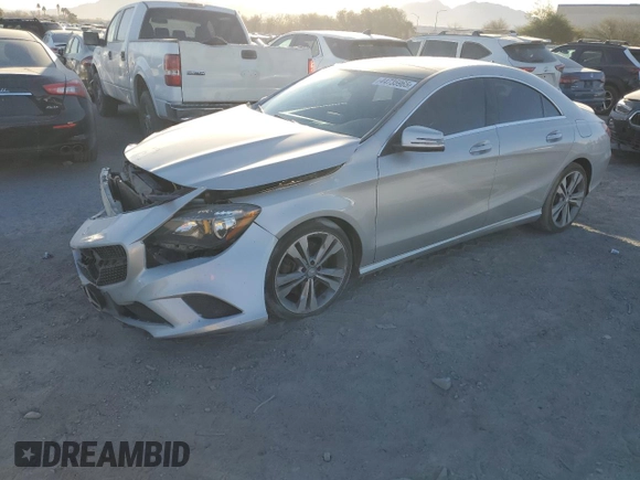2016 Mercedes-Benz CLA 250 with VIN WDDSJ4EB1GN378032, listed as a Copart auction lot 44735965 with 99,949 mi miles and Salvage Title. Bid and sale history available at DreamBid. Image 1.
