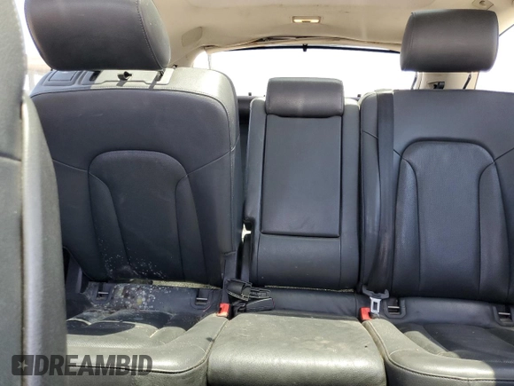 2011 Audi Q7 S line with VIN WA1DGAFE3BD006595, listed as a Copart auction lot 61010615 with 184,175 mi miles and Salvage title. Bid and sale history available at DreamBid. Image 10.