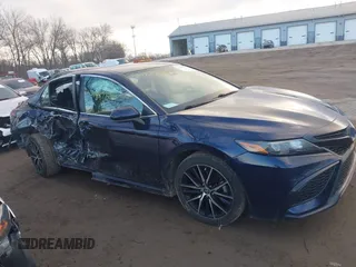 2021 Toyota Camry SE Nightshade with VIN 4T1G11AK4MU483214, listed as a IAAI auction lot 41487326 with 102,205 mi miles and . Bid and sale history available at DreamBid. Image 6.
