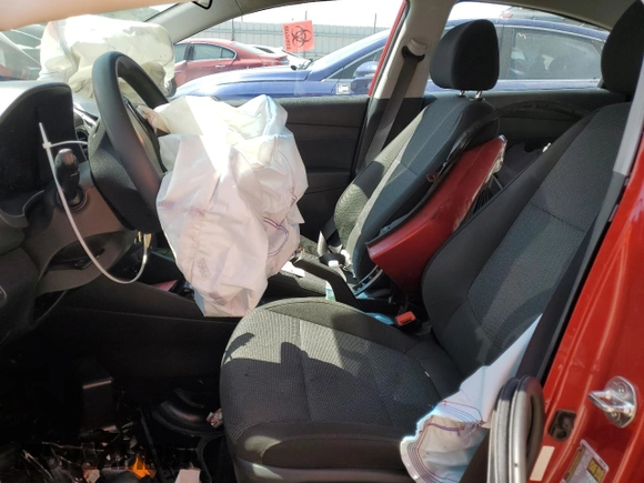 2018 Hyundai Accent SEL with VIN 3KPC24A36JE027154, listed as a Copart auction lot 71101934 with 76,717 mi miles and Salvage Title. Bid and sale history available at carsss.com. Image 7.