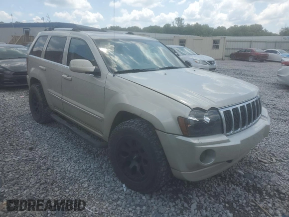 2007 Jeep Grand Cherokee Overland with VIN 1J8HR68227C579883, listed as a Copart auction lot 65282225 with 224,059 mi miles and Clean title. Bid and sale history available at DreamBid. Image 4.