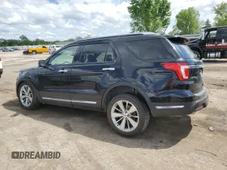 2019 Ford Explorer Limited with VIN 1FM5K8F82KGB39256, listed as a Copart auction lot 53683775 with 77,084 mi miles and Salvage title. Bid and sale history available at DreamBid. Image 2.