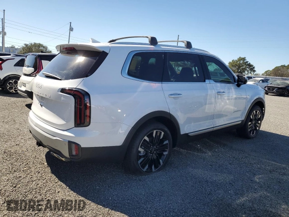 2024 Kia Telluride SX with VIN 5XYP54GC0RG552256, listed as a Copart auction lot 81033874 with Not provided miles and Salvage title. Bid and sale history available at DreamBid. Image 3.