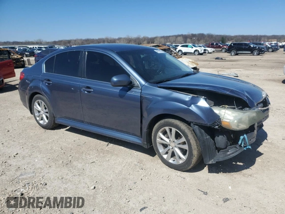 2013 Subaru Legacy Premium with VIN 4S3BMCC62D3031253, listed as a Copart auction lot 49131375 with 125,762 mi miles and Salvage Title. Bid and sale history available at carsss.com. Image 4.