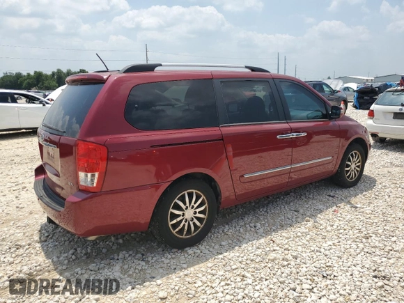 2012 Kia Sedona EX with VIN KNDMH4C7XC6448354, listed as a Copart auction lot 55576255 with 112,920 mi miles and Clean Title. Bid and sale history available at carsss.com. Image 3.