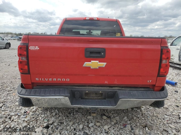 2014 Chevrolet Silverado 1500 LT with VIN 3GCUKREC4EG119546, listed as a Copart auction lot 51154615 with 196,117 mi miles and Salvage Title. Bid and sale history available at carsss.com. Image 6.
