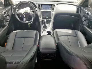 2015 Infiniti Q50 Premium with VIN JN1BV7AP7FM339762, listed as a Copart auction lot 60241965 with 94,278 mi miles and Salvage title. Bid and sale history available at DreamBid. Image 8.