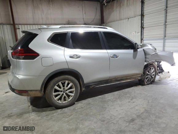 2019 Nissan Rogue SV with VIN KNMAT2MT7KP526843, listed as a Copart auction lot 88803165 with 122,767 mi miles and Salvage Title. Bid and sale history available at carsss.com. Image 3.