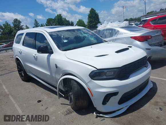 2024 Dodge Durango SRT Hellcat Premium with VIN 1C4SDJH9XRC193839, listed as a IAAI auction lot 42502288 with 15,182 mi miles and . Bid and sale history available at DreamBid. Image 14.