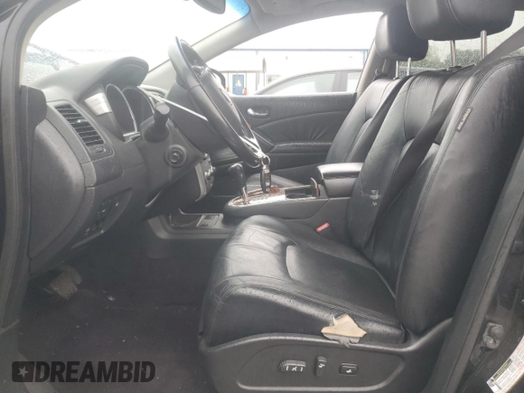 2009 Nissan Murano LE with VIN JN8AZ18WX9W160393, listed as a Copart auction lot 73369344 with 167,721 mi miles and Salvage Title. Bid and sale history available at carsss.com. Image 7.