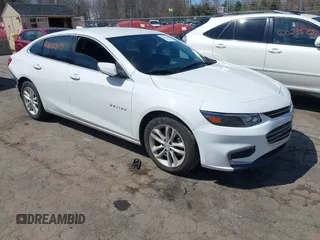2018 Chevrolet Malibu LT with VIN 1G1ZD5ST1JF142770, listed as a IAAI auction lot 42001817 with 146,732 mi miles. Bid and sale history available at carsss.com. Image 1.