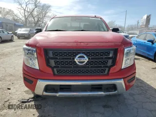 2020 Nissan Titan S with VIN 1N6AA1EC0LN508421, listed as a Copart auction lot 46728665 with 46,858 mi miles and Salvage title. Bid and sale history available at DreamBid. Image 5.