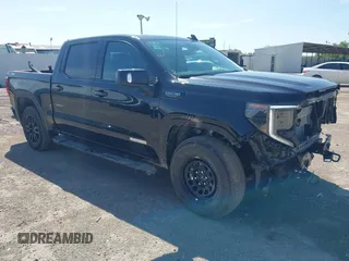 2024 GMC Sierra 1500 Elevation with VIN 3GTUUCED3RG330257, listed as a IAAI auction lot 42389548 with 1,518 mi miles and . Bid and sale history available at DreamBid. Image 1.