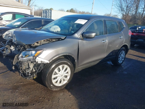 2015 Nissan Rogue SV with VIN KNMAT2MT7FP583789, listed as a IAAI auction lot 41504624 with 145,658 mi miles. Bid and sale history available at carsss.com. Image 18.