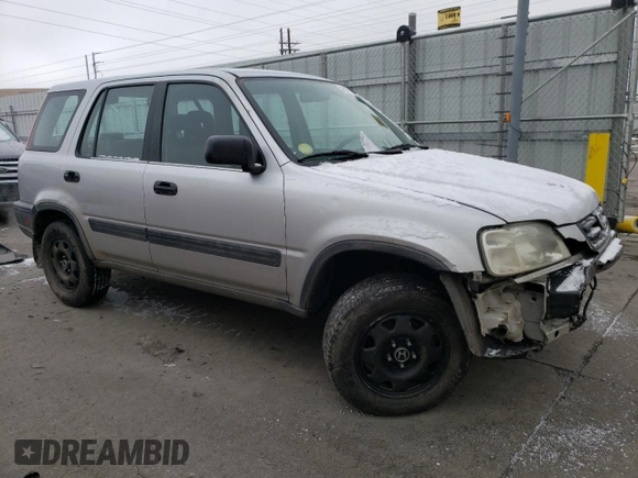 1999 Honda CR-V LX with VIN JHLRD1842XC076548, listed as a Copart auction lot 45907185 with 197,674 mi miles and Salvage Title. Bid and sale history available at carsss.com. Image 4.
