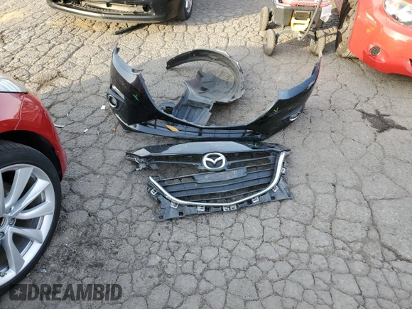 2014 Mazda 3 i Grand Touring with VIN JM1BM1M72E1102296, listed as a Copart auction lot 79222024 with 144,122 mi miles and Salvage Title. Bid and sale history available at DreamBid. Image 12.