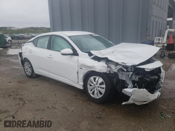 2023 Nissan Sentra S z VIN 3N1AB8BV2PY296485, wystawiony jako Copart lot #89249585 z przebiegiem 4 167 mil mil oraz Nie do naprawy • Non repairable. Historia ofert i sprzedaży dostępna na DreamBid. Obrazek 4.