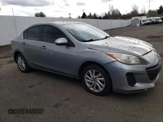 2013 Mazda 3 i Touring with VIN JM1BL1V83D1704908, listed as a Copart auction lot 49739855 with 178,206 mi miles and Salvage Title. Bid and sale history available at DreamBid. Image 4.