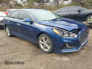 2018 Hyundai Sonata Sport with VIN 5NPE34AF0JH649065, listed as a IAAI auction lot 41882373 with 80,715 mi miles and . Bid and sale history available at carsss.com. Image 1.