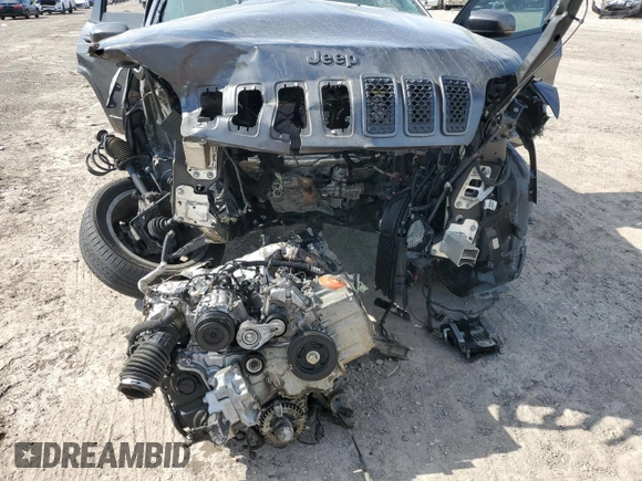 2020 Jeep Cherokee High Altitude with VIN 1C4PJLDN8LD561742, listed as a Copart auction lot 56984325 with Not provided miles and Salvage title. Bid and sale history available at DreamBid. Image 11.