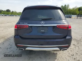 2020 Mercedes-Benz GLS 450 z VIN 4JGFF5KEXLA152568, wystawiony jako Copart lot #56614645 z przebiegiem 74 589 mil mil oraz Szkody całkowita. Historia ofert i sprzedaży dostępna na DreamBid. Obrazek 6.