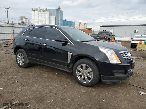 2015 Cadillac SRX Luxury Collection with VIN 3GYFNBE33FS518982, listed as a Copart auction lot 43699705 with 74,928 mi miles and Salvage Title. Bid and sale history available at carsss.com. Image 4.