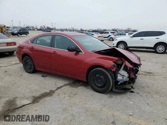 2009 Mazda 6 i Sport with VIN 1YVHP81A195M20008, listed as a Copart auction lot 44801775 with 182,242 mi miles and Salvage Title. Bid and sale history available at carsss.com. Image 4.
