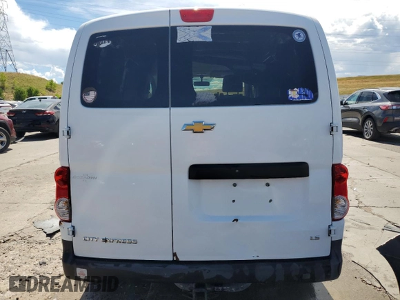 2015 Chevrolet City Express Cargo Van LS with VIN 3N63M0YN3FK723311, listed as a Copart auction lot 67186714 with 101,289 mi miles and Salvage Title. Bid and sale history available at carsss.com. Image 6.