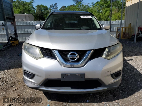 2016 Nissan Rogue SV with VIN 5N1AT2MV0GC734364, listed as a Copart auction lot 52262865 with 114,390 mi miles and Salvage Title. Bid and sale history available at carsss.com. Image 5.