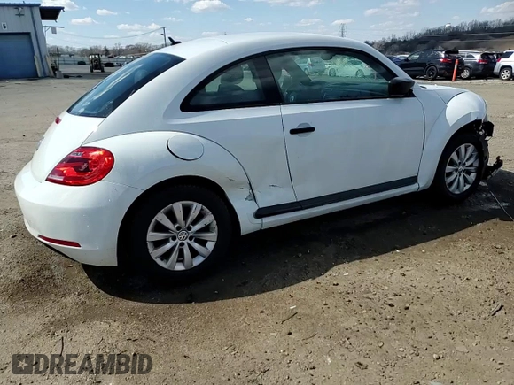2015 Volkswagen Beetle Fleet Edition with VIN 3VWF17AT8FM647418, listed as a Copart auction lot 50605905 with 105,671 mi miles and Salvage Title. Bid and sale history available at DreamBid. Image 13.