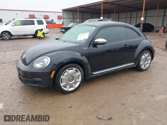 2013 Volkswagen Beetle 2.5L w/Sun/Sound/Nav with VIN 3VWJX7AT1DM686146, listed as a IAAI auction lot 41444277 with 92,964 mi miles and . Bid and sale history available at DreamBid. Image 2.