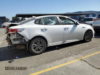 2019 Kia Optima LX with VIN 5XXGT4L36KG329998, listed as a Copart auction lot 74248564 with 123,941 mi miles and Salvage Title. Bid and sale history available at DreamBid. Image 3.