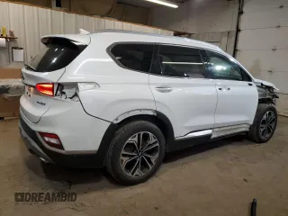 2019 Hyundai Santa Fe Ultimate with VIN 5NMS5CAA7KH018775, listed as a Copart auction lot 48973765 with 84,097 mi miles and Salvage Title. Bid and sale history available at carsss.com. Image 3.