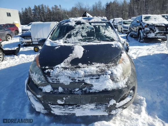 2013 Kia Rio LX with VIN KNADM5A37D6770000, listed as a Copart auction lot 45124395 with 140896 miles and Clean Title. Bid and sale history available at carsss.com. Image 5.
