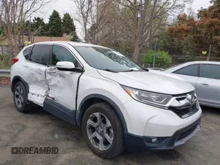2019 Honda CR-V EX with VIN 5J6RW2H55KL009824, listed as a IAAI auction lot 41921911 with 93,690 mi miles. Bid and sale history available at carsss.com. Image 1.