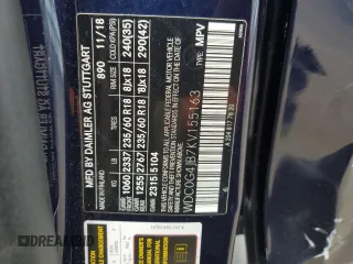 2019 Mercedes-Benz GLC 300 с VIN WDC0G4JB7KV155163, выставлен на аукционе Copart как лот 59142045 с пробегом 73 098 миль миль и На запчасти • Non repairable. История ставок и продаж доступна на DreamBid. Изображение 13.